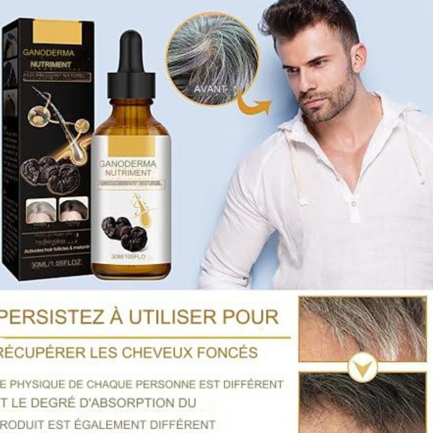 Sérum anti-gris Ganoderma