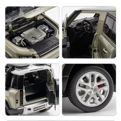 Réplique impressionnante du Land Rover Defender Range Rover à l'échelle 1/18