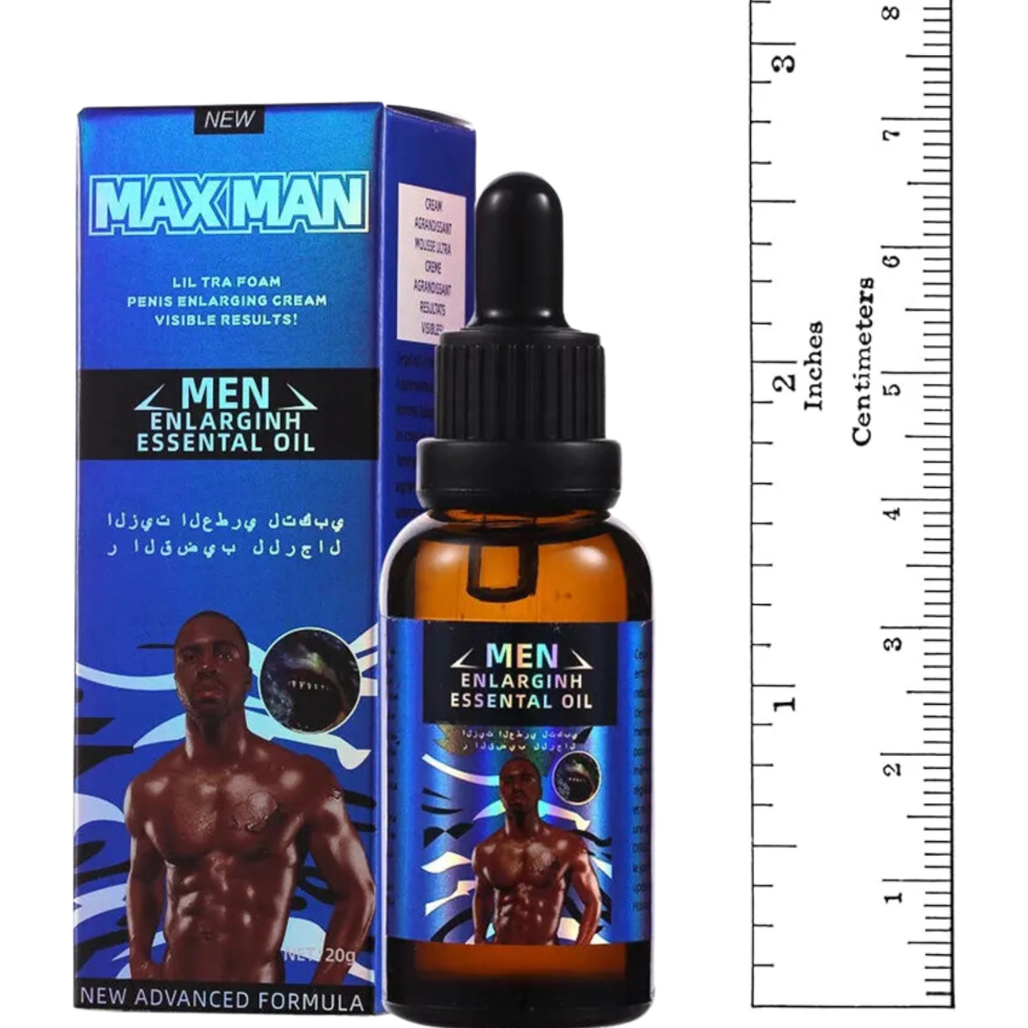 Max Man Huile Essentielle Agrandissante.