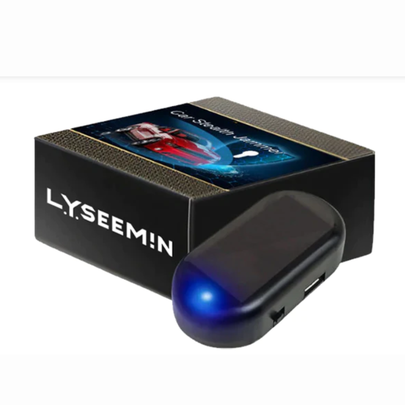 Alarme d'avertissement LED à énergie solaire pour voiture.