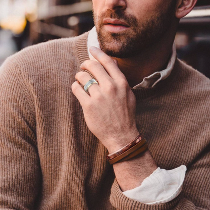 Bague intelligent pour homme et femme.