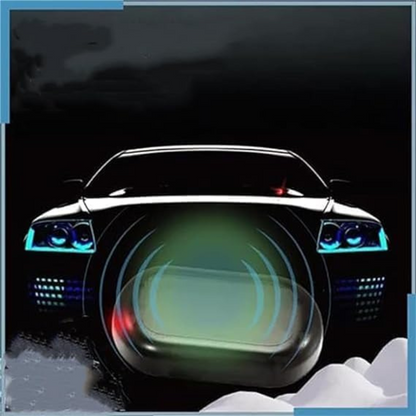 Alarme d'avertissement LED à énergie solaire pour voiture.