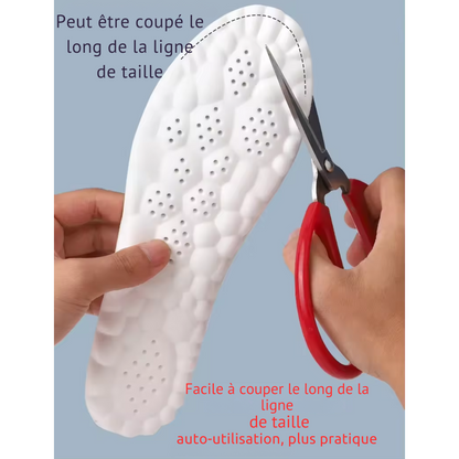 Semelle super douce pour pieds.