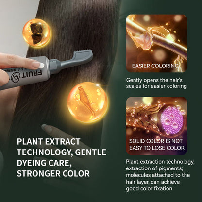 Crème colorante aux fruits