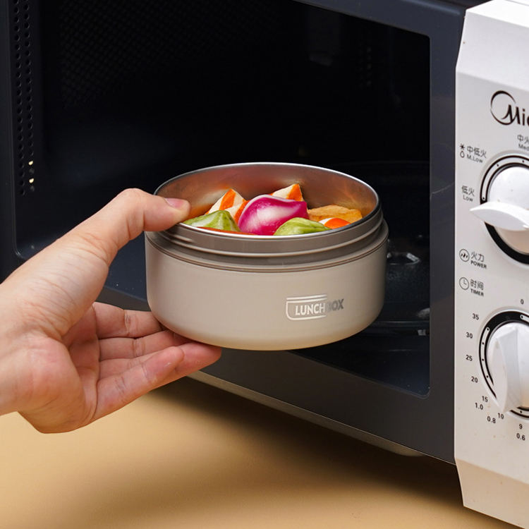 Lot de 4 boîtes à lunch isothermes avec sac de rangement.