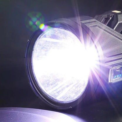 Lampe de poche rechargeable exceptionnellement lumineuse.