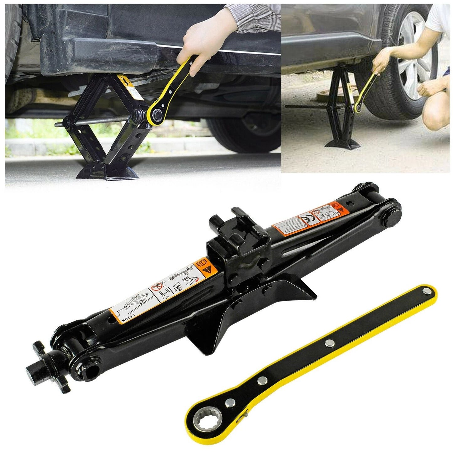 L'élévateur à ciseaux avec système de cliquet