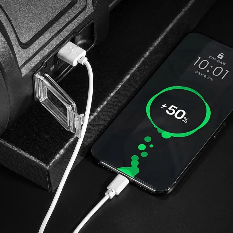 Lampe de poche rechargeable exceptionnellement lumineuse.