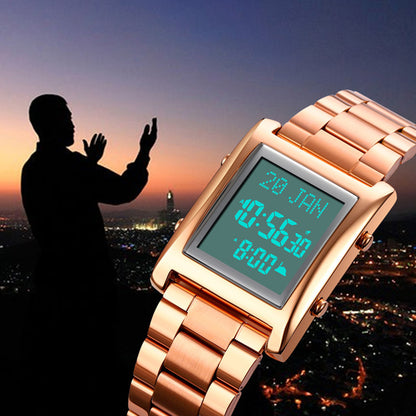 Montre Numérique Islamique pour Hommes