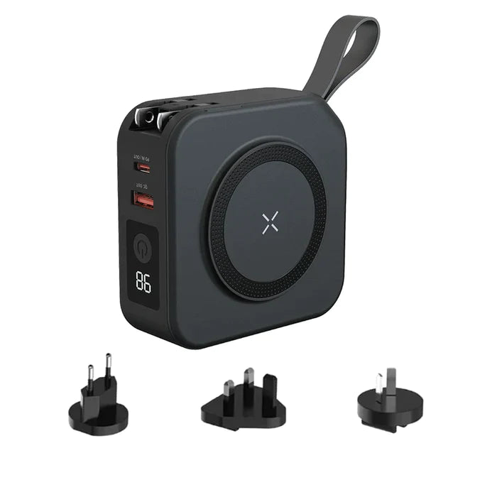 Chargeur Portable Multifonction 5 en 1.
