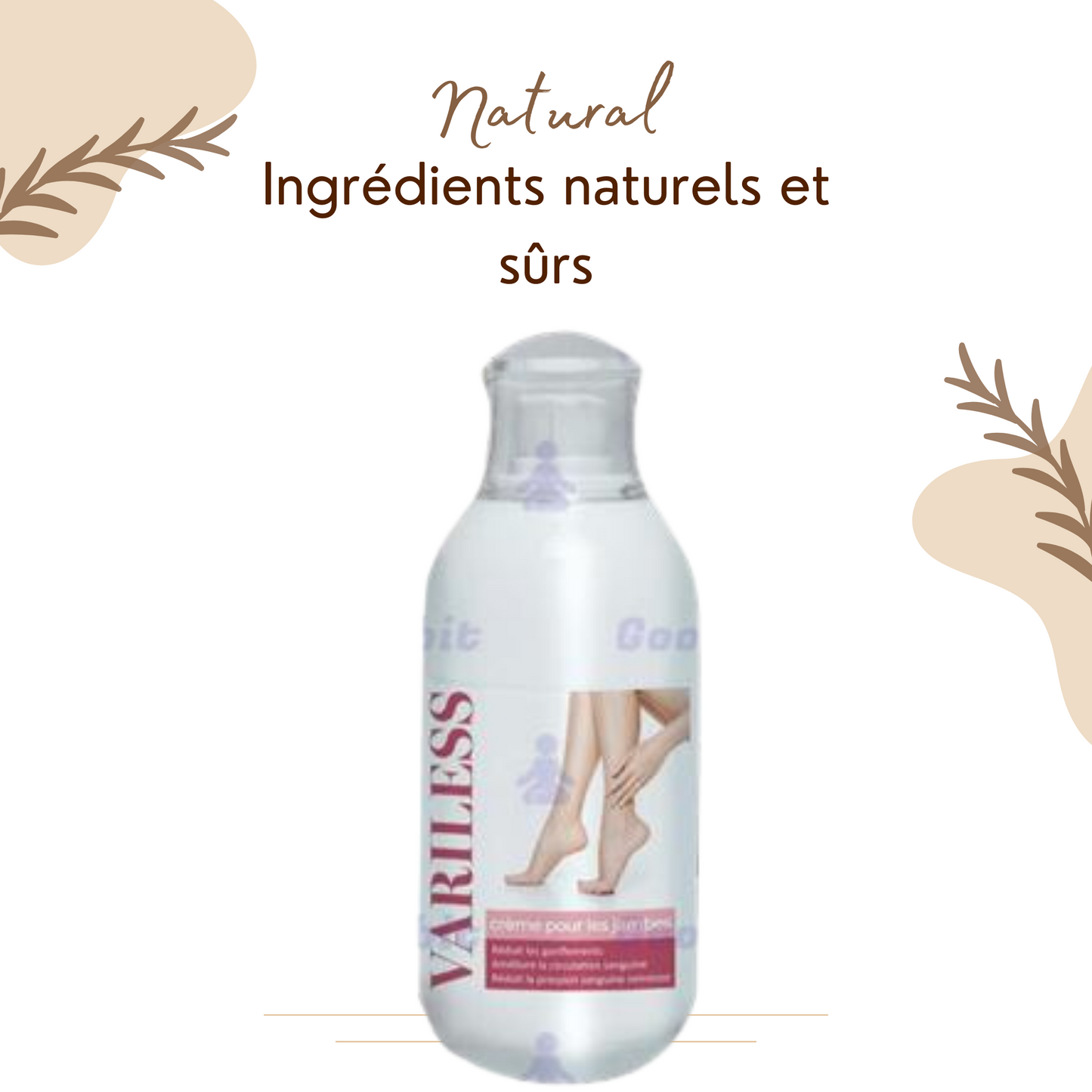 Crème aux herbes Variless pour traiter les varices