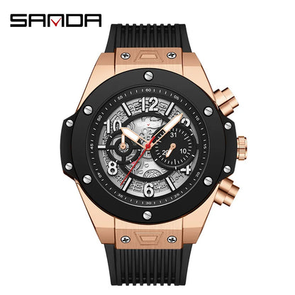Montre SANDA entièrement mécanique pour homme.