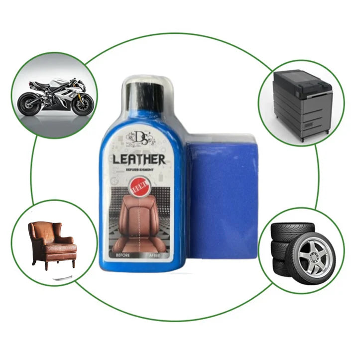 Nettoyant pour cuir intérieur de voiture.