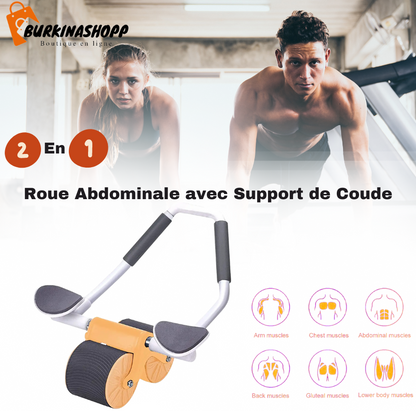 Roue Abdominale avec Support de Coude.