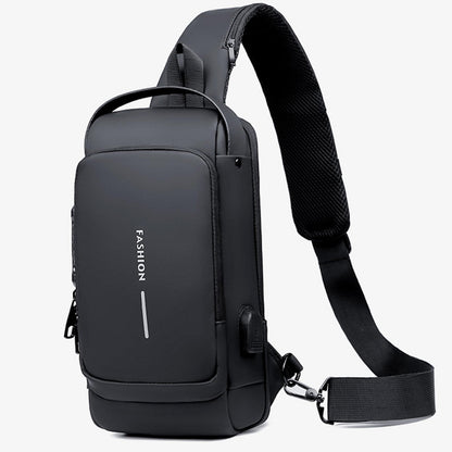 Sac Bandoulière Antivol pour Hommes