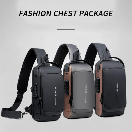 Sac Bandoulière Antivol pour Hommes