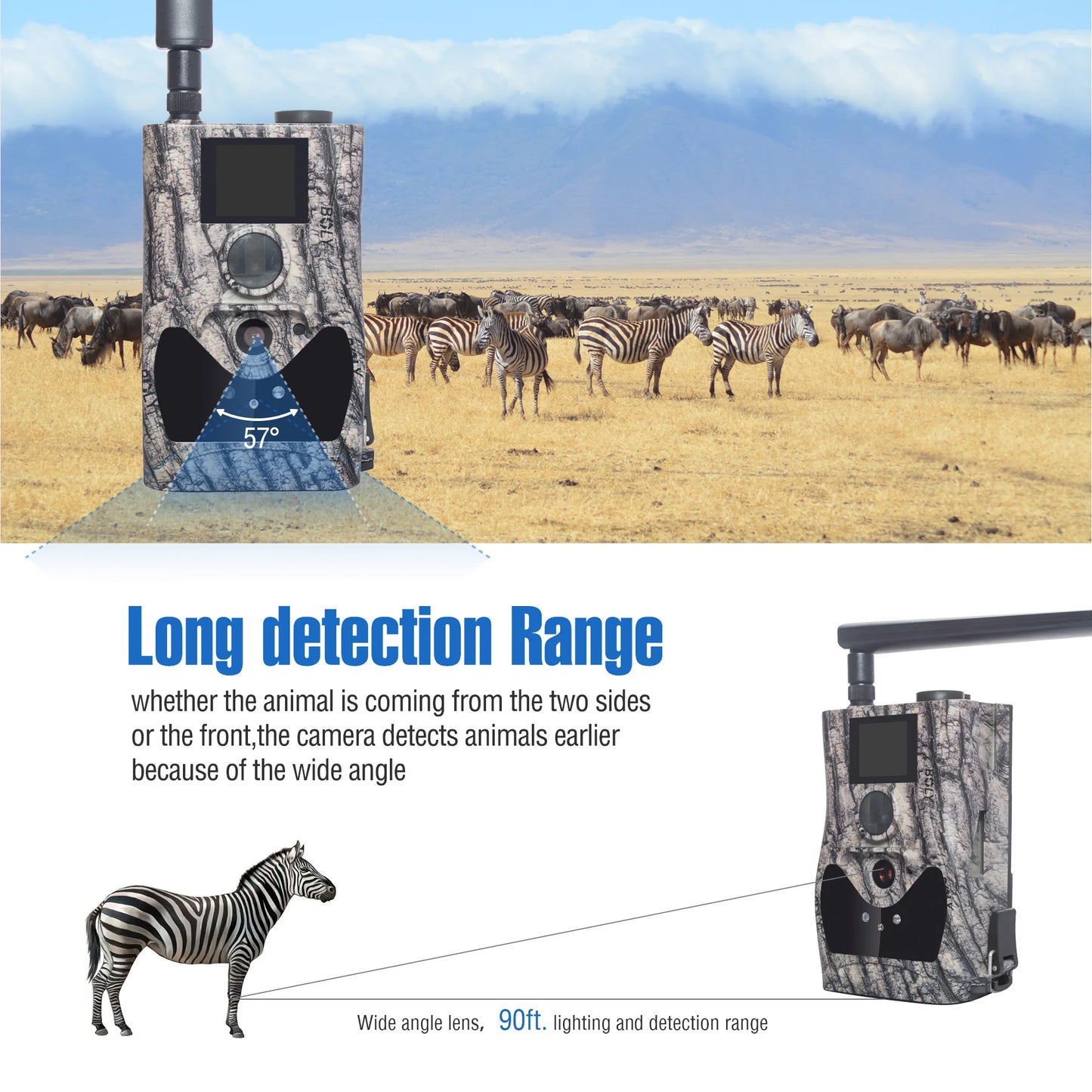 Bolyguard-Caméras de chasse BG584 4G.