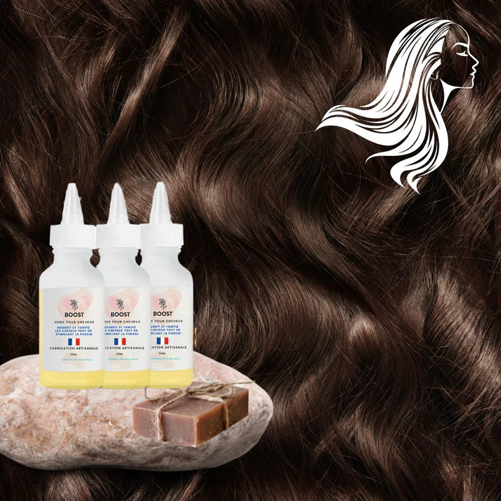 Offre pack de 3 huiles anti chute+ savon shampoing gratuit.