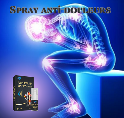 Spray anti-douleurs articulaires.