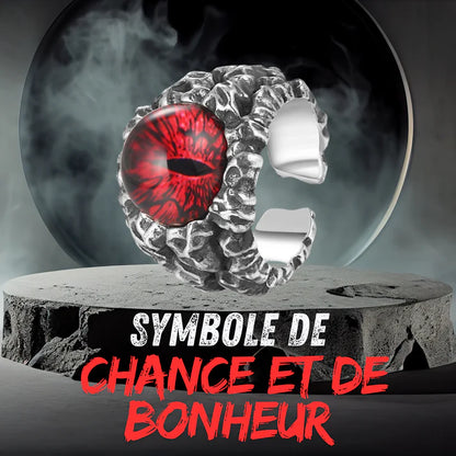 Bague Œil Magique en argent sterling.