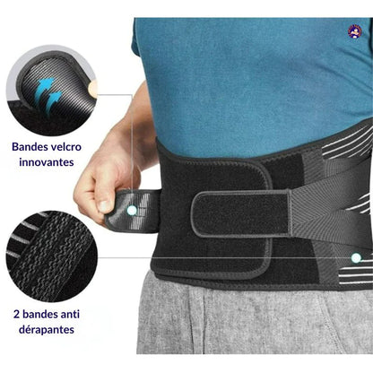 Ceinture Ajustable de Correction Pelvienne et de Soutien Lombaire.