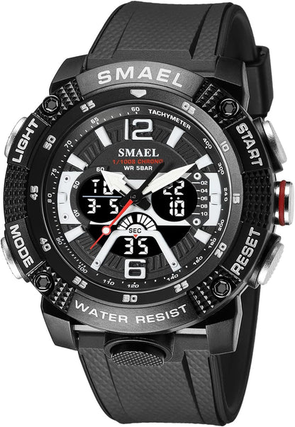 SMAEL – Montre de sport étanche pour hommes.