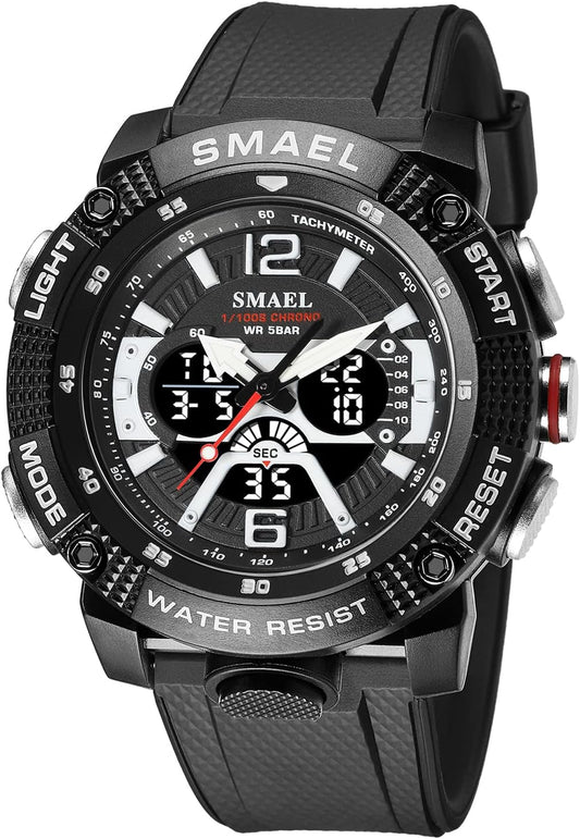 SMAEL – Montre de sport étanche pour hommes.