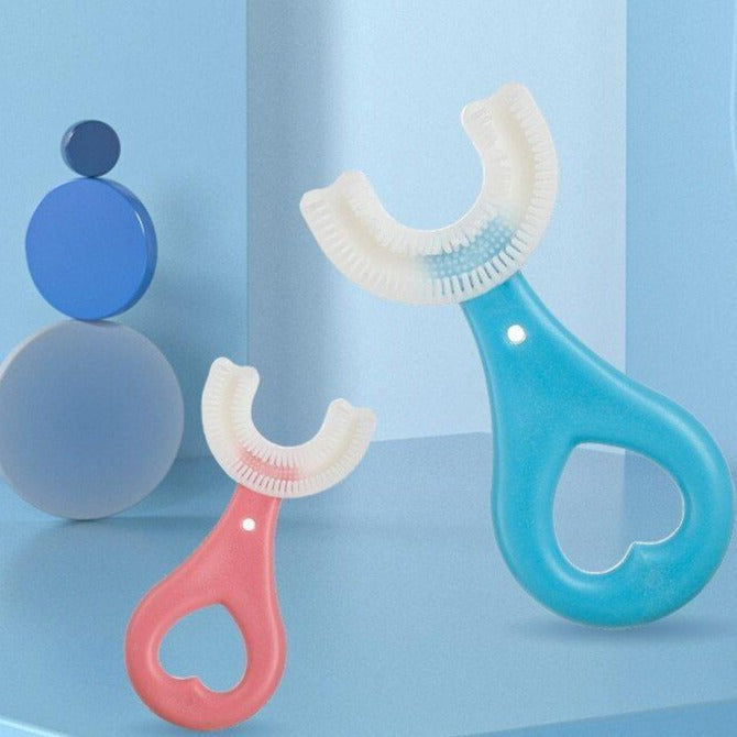 Brosse à dents U pour enfants de 6 à 12 ans