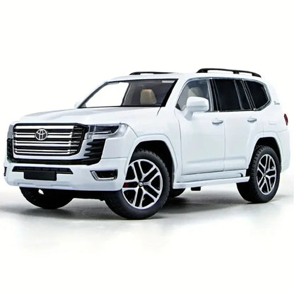 Modèle réduit de la voiture Toyota Land Cruiser.