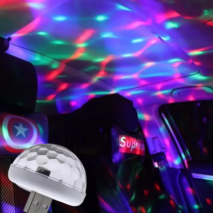 MINI LED DISCO DJ POUR VOITURE.