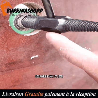 Visser les vannes double robinet 4" et 6"