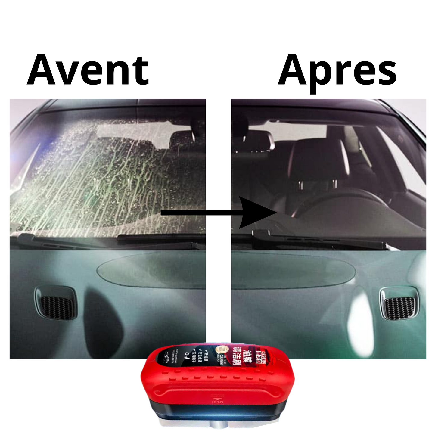 Éponge Film d'Essuie-Glace.