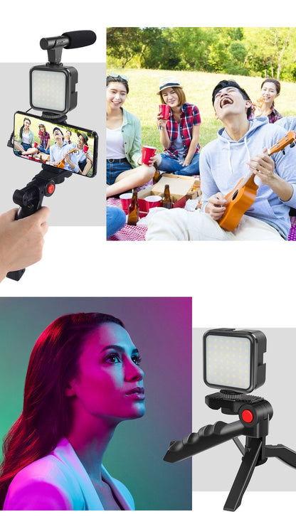 Mini Kit de Vlogging pour smartphones.