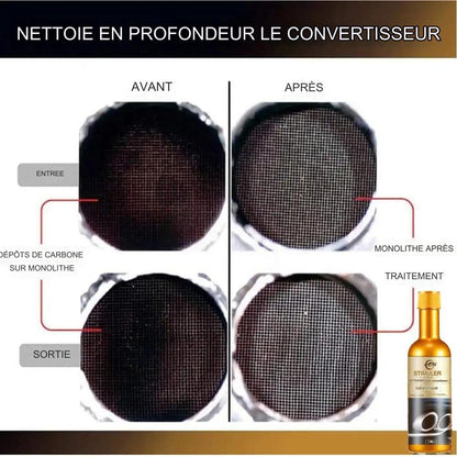 Nettoyant magique pour  convertisseur catalytique