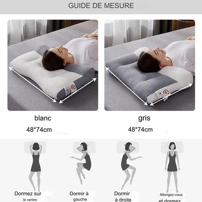 Oreiller orthopédique ergonomique