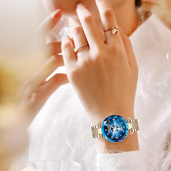 Montre pour femmes de luxe.