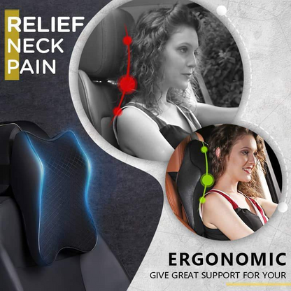 Oreiller cervical pour siège auto.