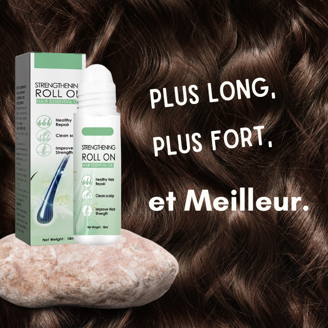 Huile essentielle pour cheveux épais.