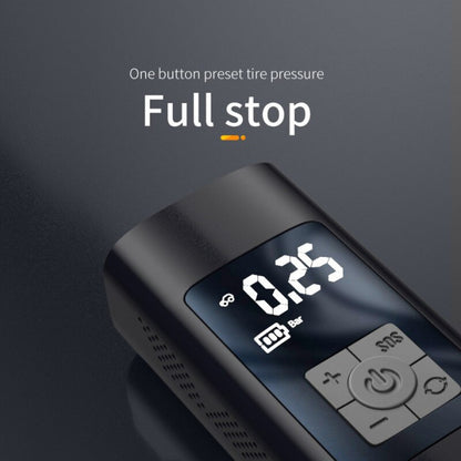 Pompe à air numérique sans fil rechargeable.