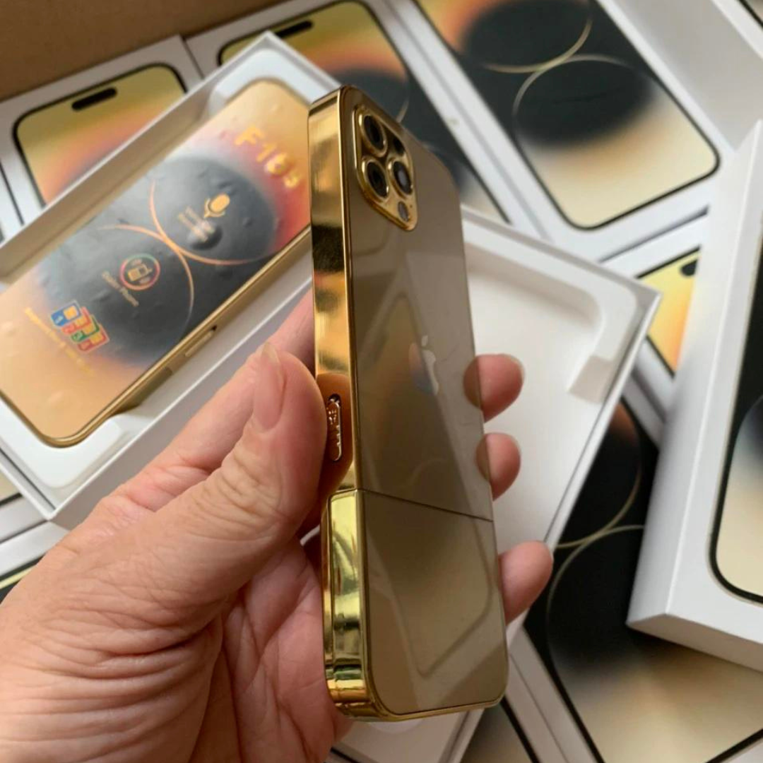 Téléphone portable moderne de luxe.