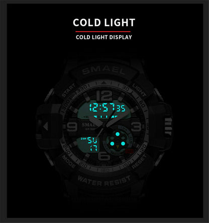 SMAEL – Montre de sport étanche pour hommes.