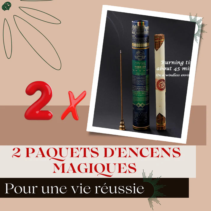 Pack exclusif de 2 paquets d'Encens Tibétains.