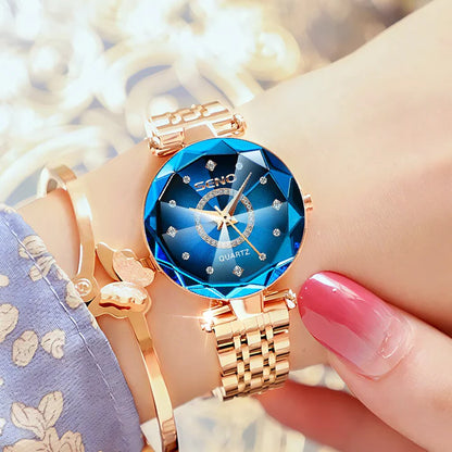 Montre pour femmes de luxe.